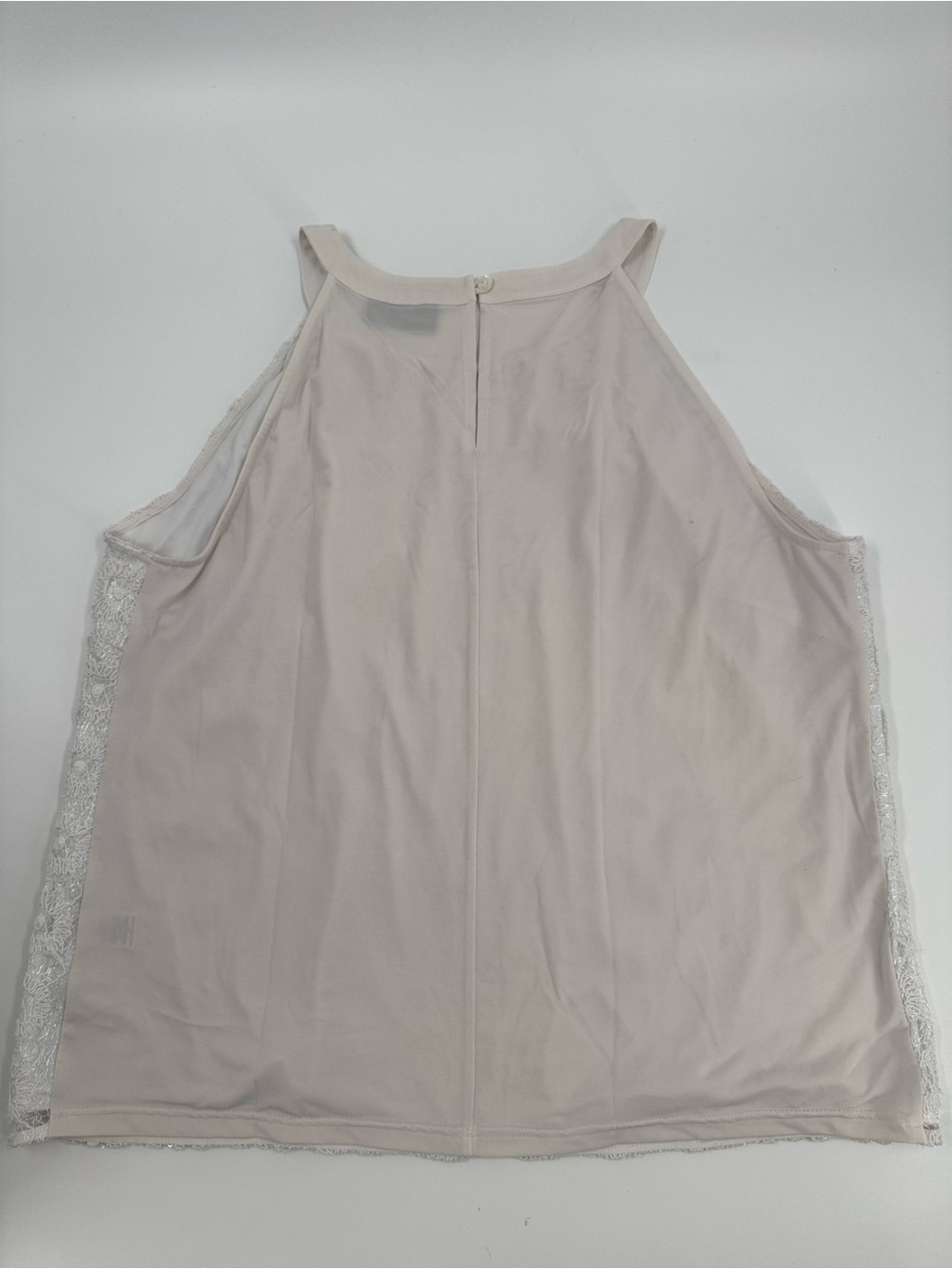 7th Avenue Lace Beaded Halter Tank Size XL - Picture 7 of 7